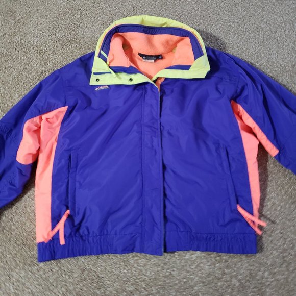 Vintage Columbia Bugaboo Women's Size XL Jacket With Removable Fleece - Picture 2 of 14